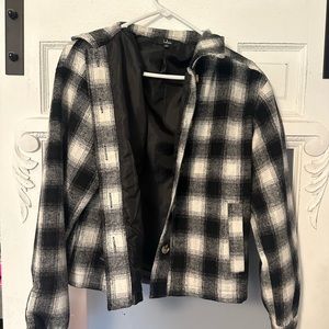 Lulus Plaid Jacket